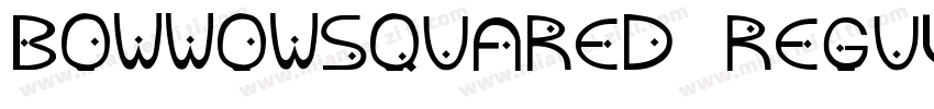 BowWowSquared Regula字体转换